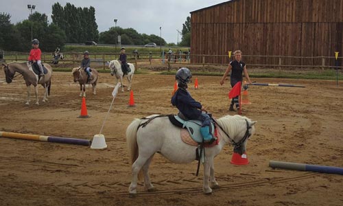 Cours d'équitation à poney et à cheval